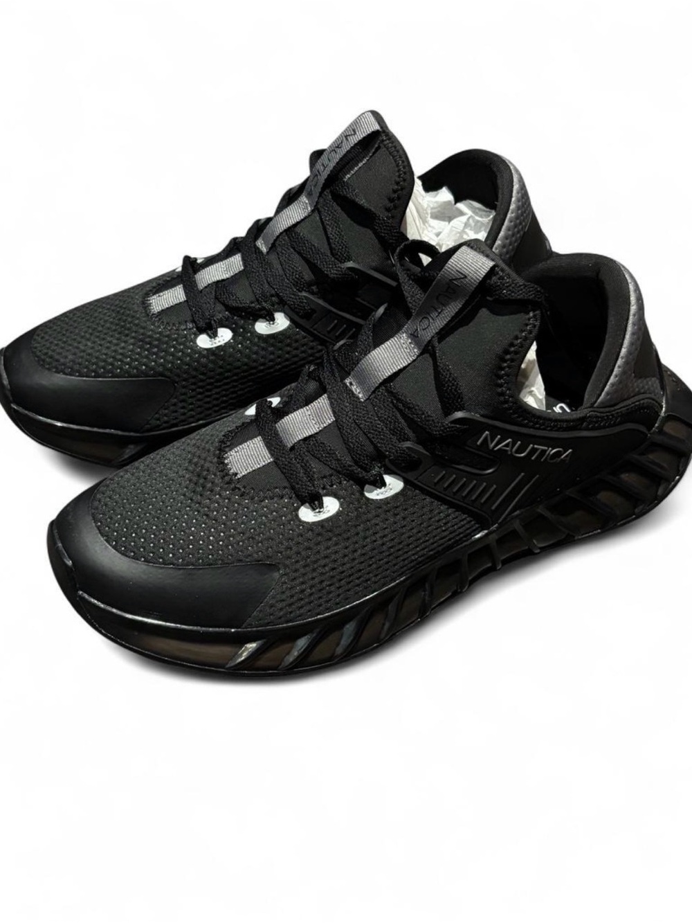Nautica Kediri Men’s Black Sneakers Size 12 US / 45 EU New Without Box